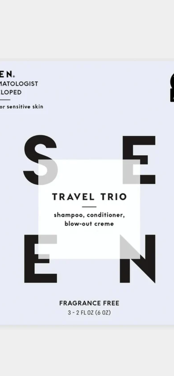 SEEN Fragrance Free Travel Trio