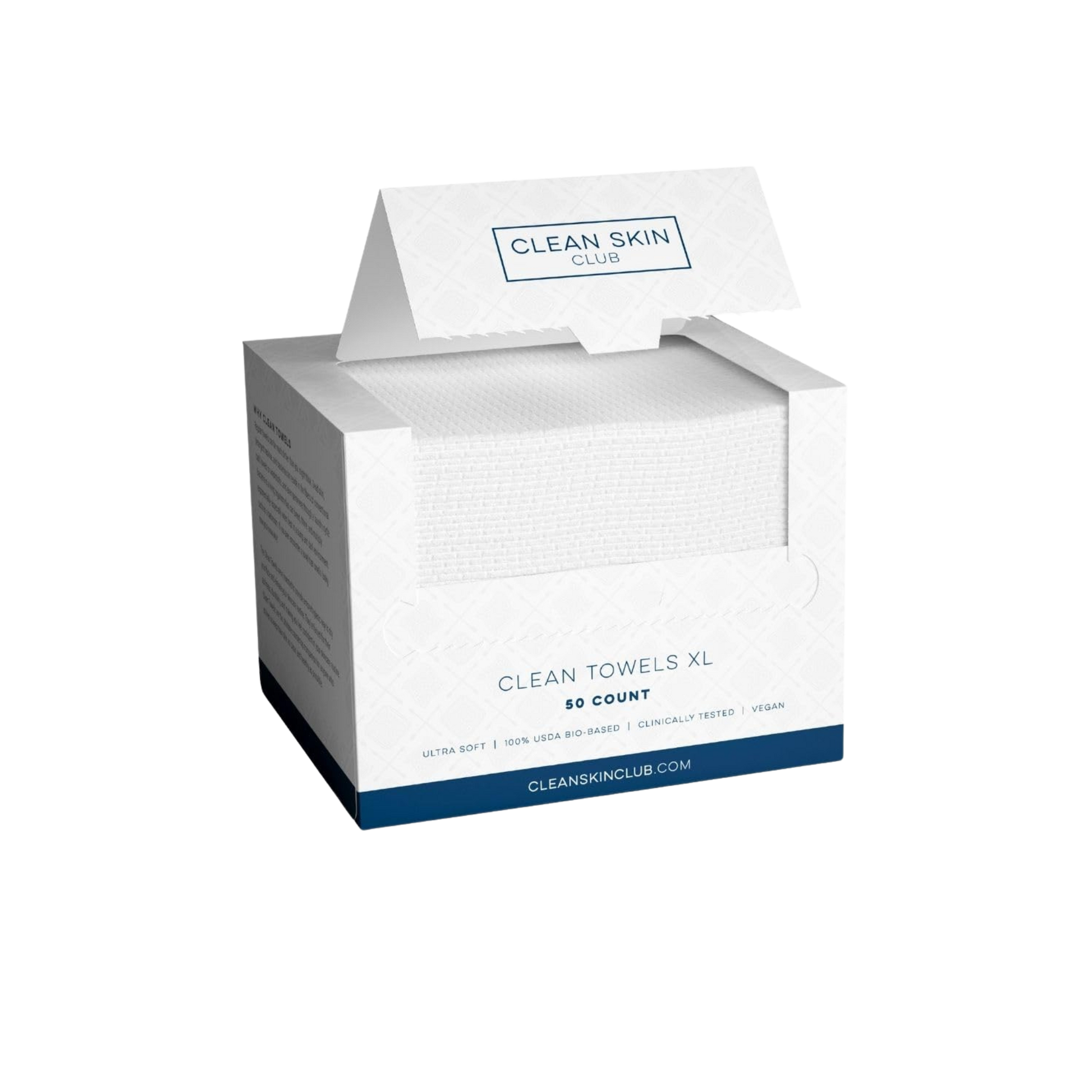 Box of Clean Skin Club Clean Towels XL 