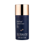 Blue skincare cream bottle with gold cap and label that says 'InterFuse Treatment Cream Eye" by skinbetter science
