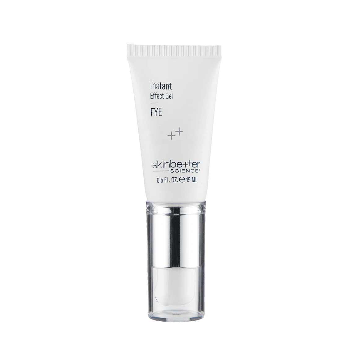 Skincare product labeled 'Instant Effect Gel EYE' by skinbetter science